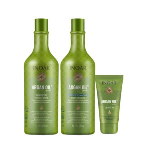 Kit Inoar Óleo de Argan System (3 Produtos)