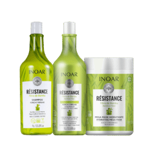 Kit Inoar Résistance Fibra de Bambu Trio Super (3 Produtos)