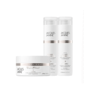 Kit Jacques Janine Power Inforcer Shampoo 240ml + Condicionador 240ml + Máscara de Tratamento 80g
