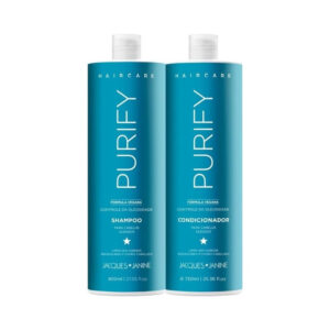 Kit Jacques Janine Shampoo 800ml + Condicionador 750ml Hair Care Purify