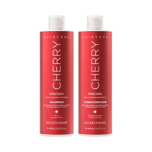 Kit Jacques Janine Hair Care Cherry Shampoo 450ml + Condicionador 440ml