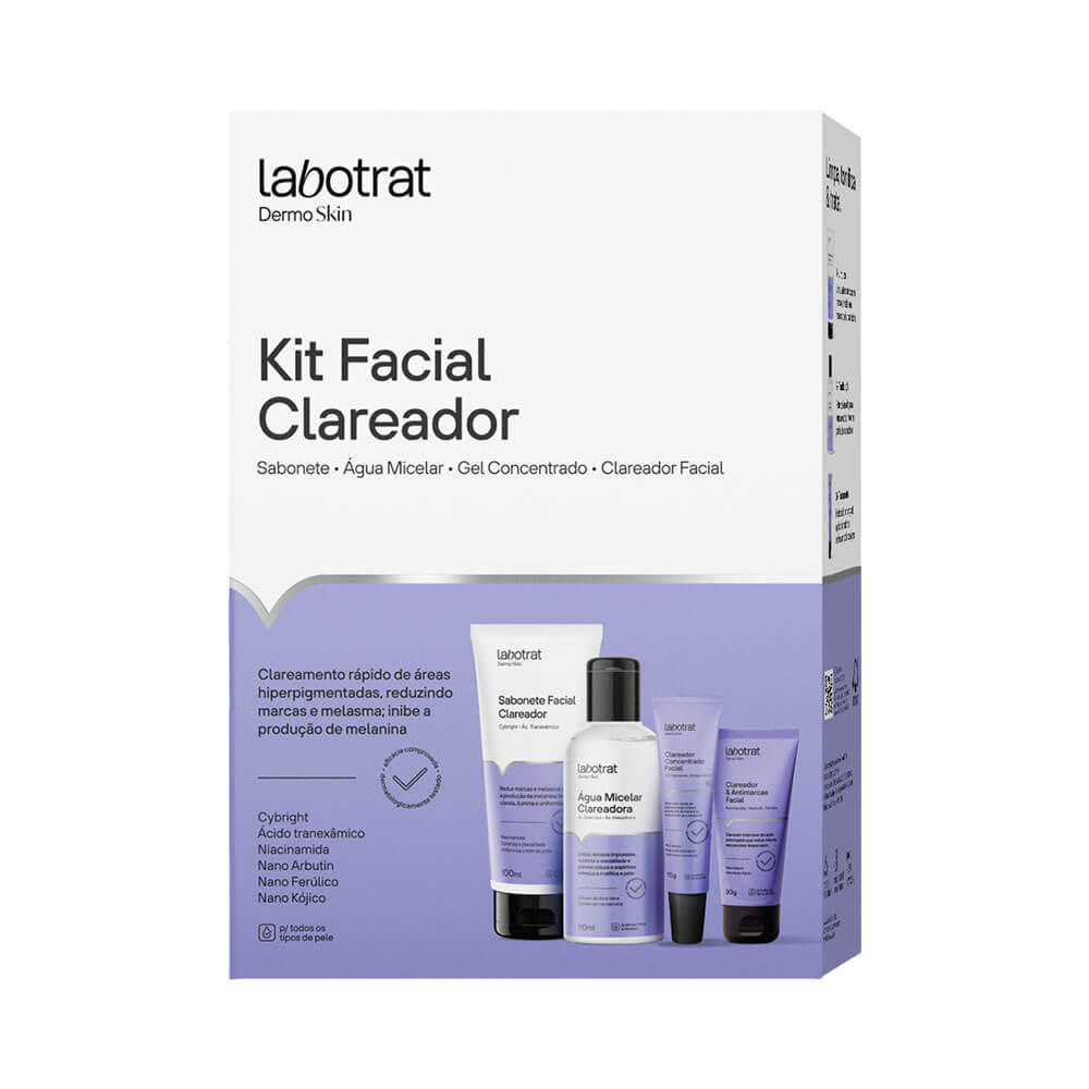 Kit Labotrat Clareador Facial 255ml