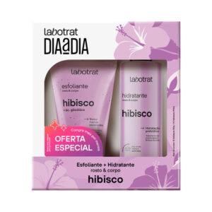Kit Labotrat Hidratante + Esfoliante Dia a Dia Hibisco 340g