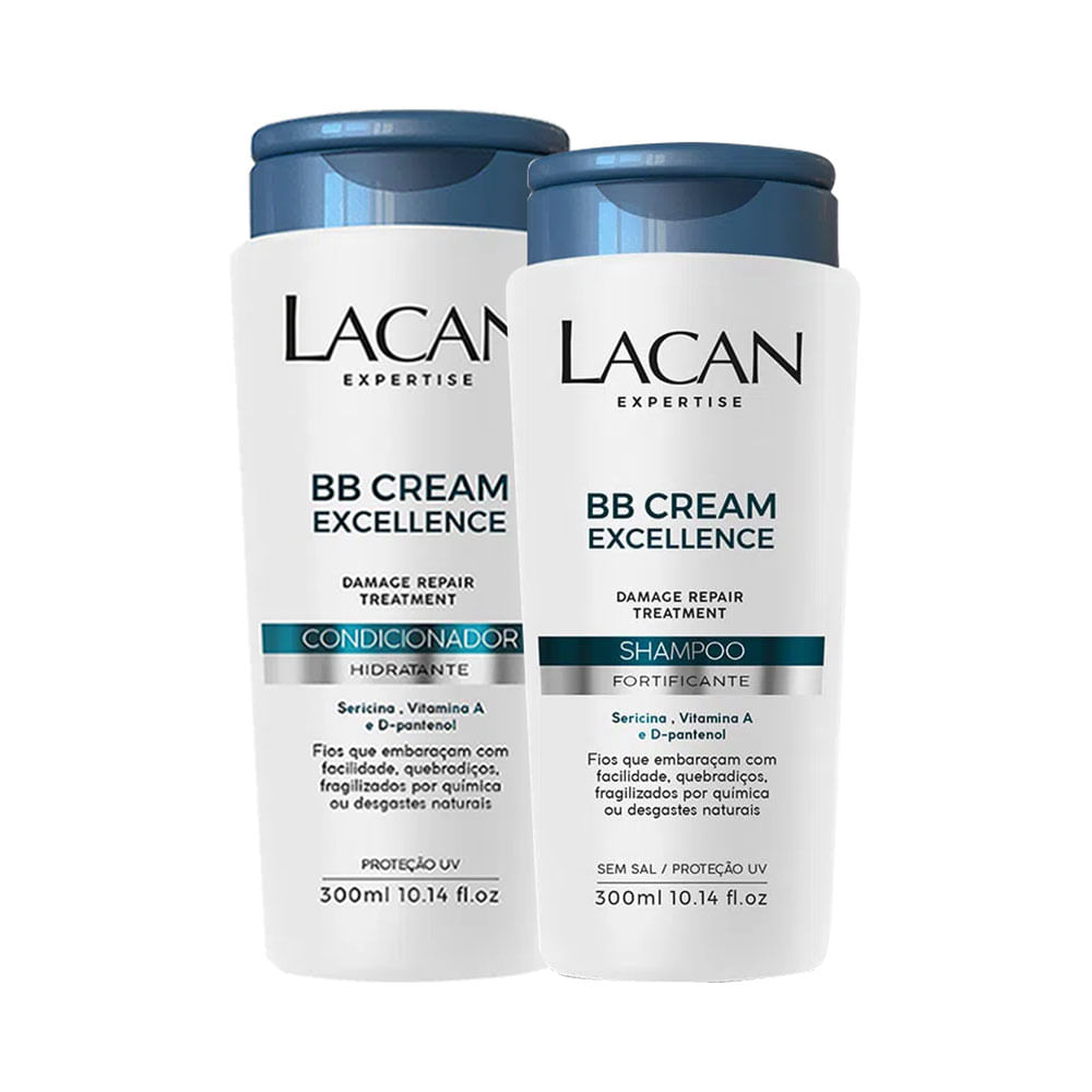 Kit Lacan BB Cream Excellence Shampoo + Condicionador