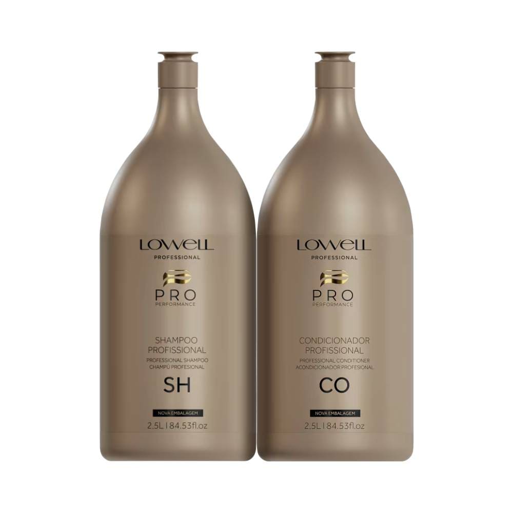 Kit Lowell Lavatório Shampoo 2,5L + Condicionador 2,5L