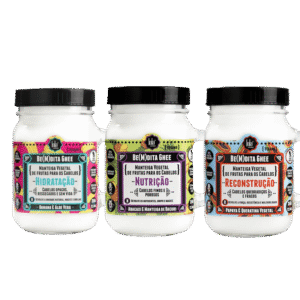 Kit Manteiga Lola Be(M)Dita Ghee Cronograma Capilar 350g 3 Unidades