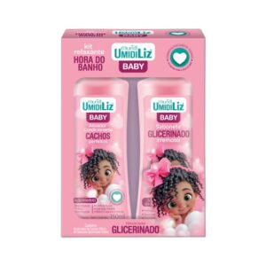 Kit Muriel Ativador Condicionante + Sabonete Líquido Umidiliz Baby Rosa