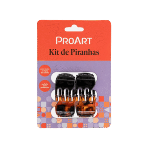 Kit ProArt Piranhas de Cabelo 4 uni Sortidos