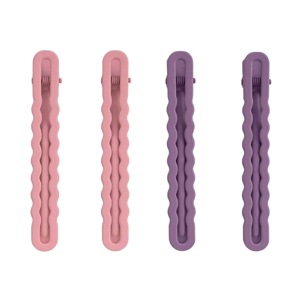 Kit Proart Presilha Wave Color Pequena 4 Unidades