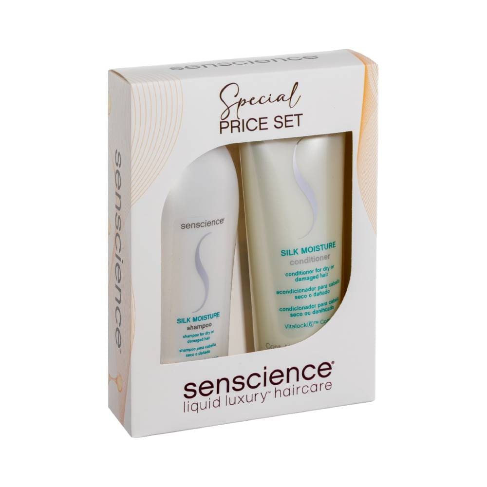 Kit Senscience Giftbox Especial Silk Moisture Shampoo e Condicionador