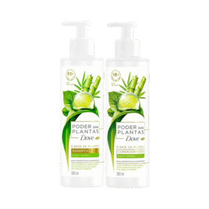 Kit Dove Poder das Plantas Força + Bambu Shampoo + Condicionador