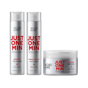 Kit Shampoo + Condicionador + Máscara Jacques Janine Just One Minute