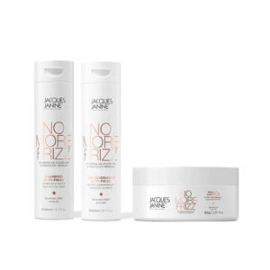 Kit Shampoo + Condicionador + Máscara 80ml Jacques Janine No More Frizz