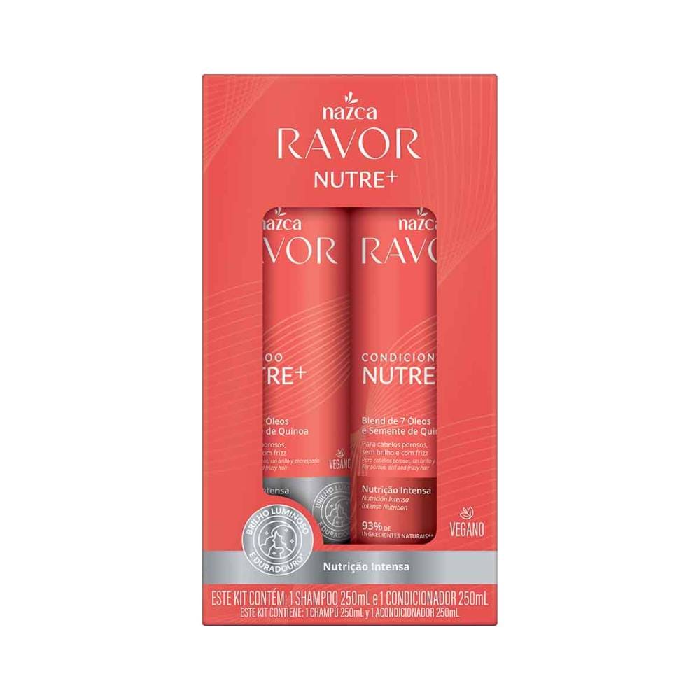 Kit Shampoo + Condicionador Nazca Ravor Nutre+