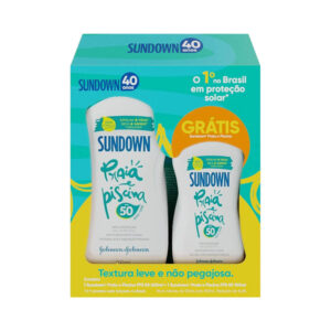 Kit Sundown Protetor Solar FPS 50 200ml + Protetor Solar FPS 50 100ml