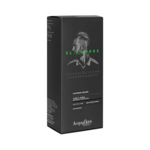 Kit Tonalizante Acquaflora El Hombre 3.0 Castanho Escuro