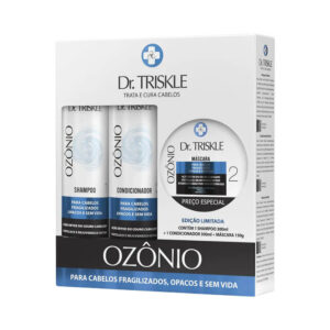 Kit Triskle Shampoo + Condicionador + Máscara Ozônio 750g