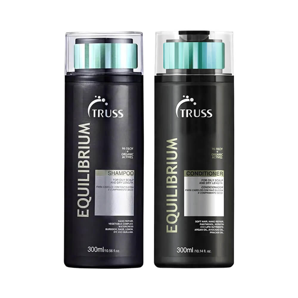 Kit Truss Shampoo 300ml + Condicionador Equilibrium 300ml