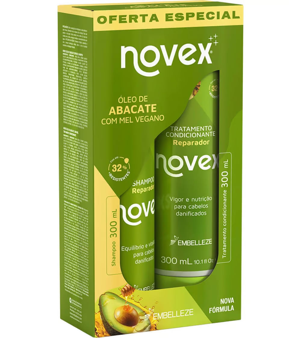 Kit Vitay Óleo de Abacate Shampoo 300ml + Condicionador 300ml