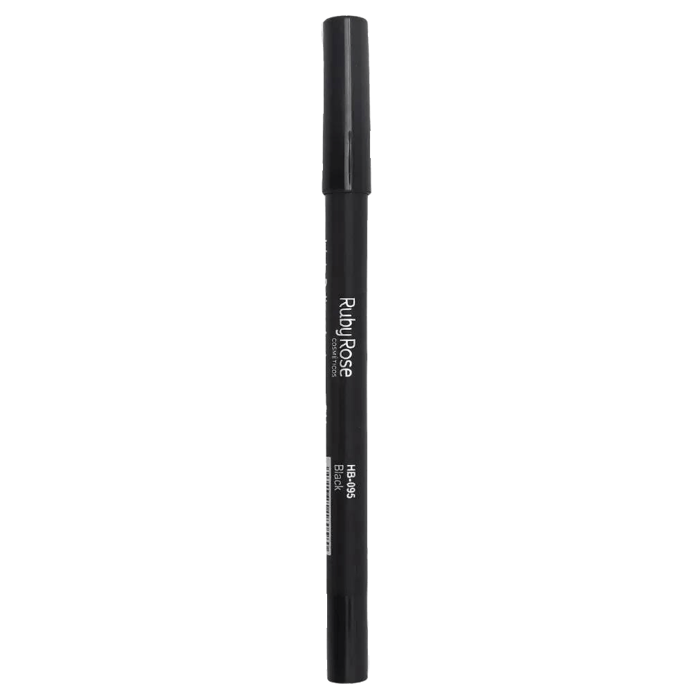 Lápis Delineador de Olhos Ruby Rose Carbon Black