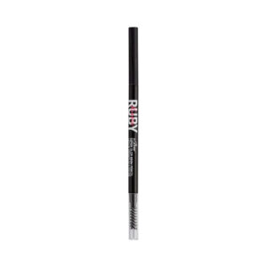 Lápis de Sobrancelhas Ruby Kisses Go Brow Ultrafino Black Brown