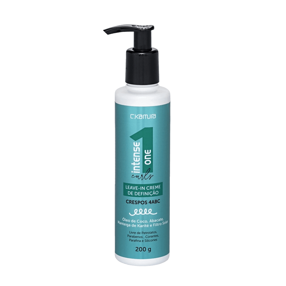 Leave-in C.Kamura Intense One Curls Cabelos Crespos 200g