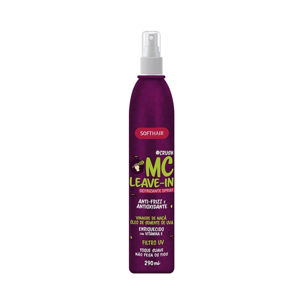 Leave-in Defrizante Soft Hair Vinagre de Maçã 290ml