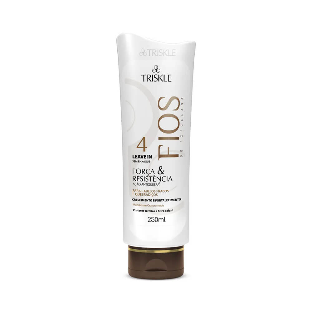 Leave-in Triskle Fios de Porcelana Força e Resistência 250ml