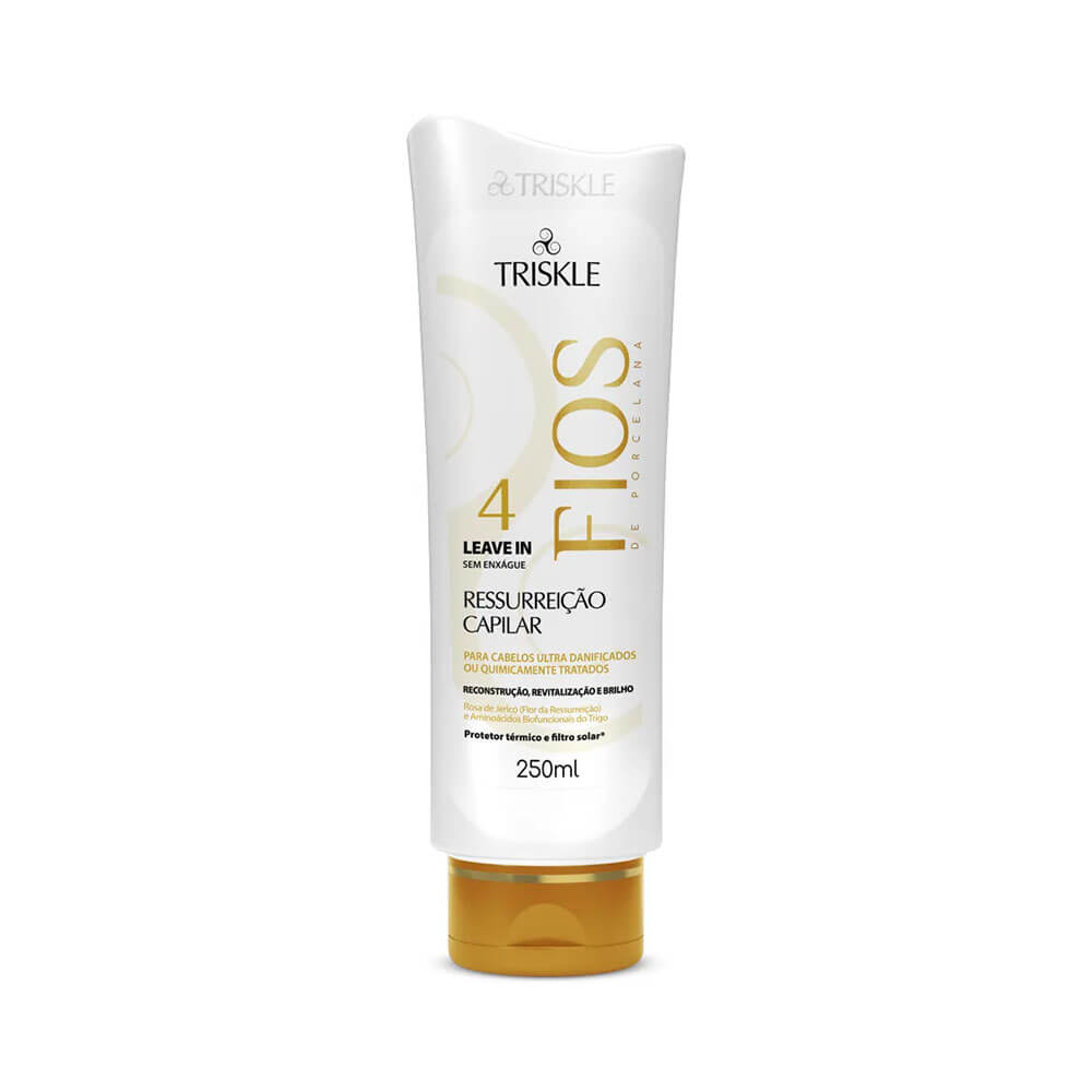 Leave-in Triskle Fios de Porcelana Ressurreição Capilar 250ml