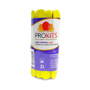 Lixa de Unha Prokits Canário 8cm com 50 Unidades