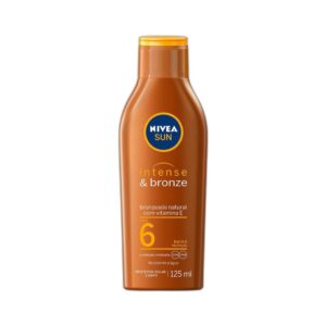 Loção Bronzeadora Nivea Sun Intense & Bronze FPS6 125ml