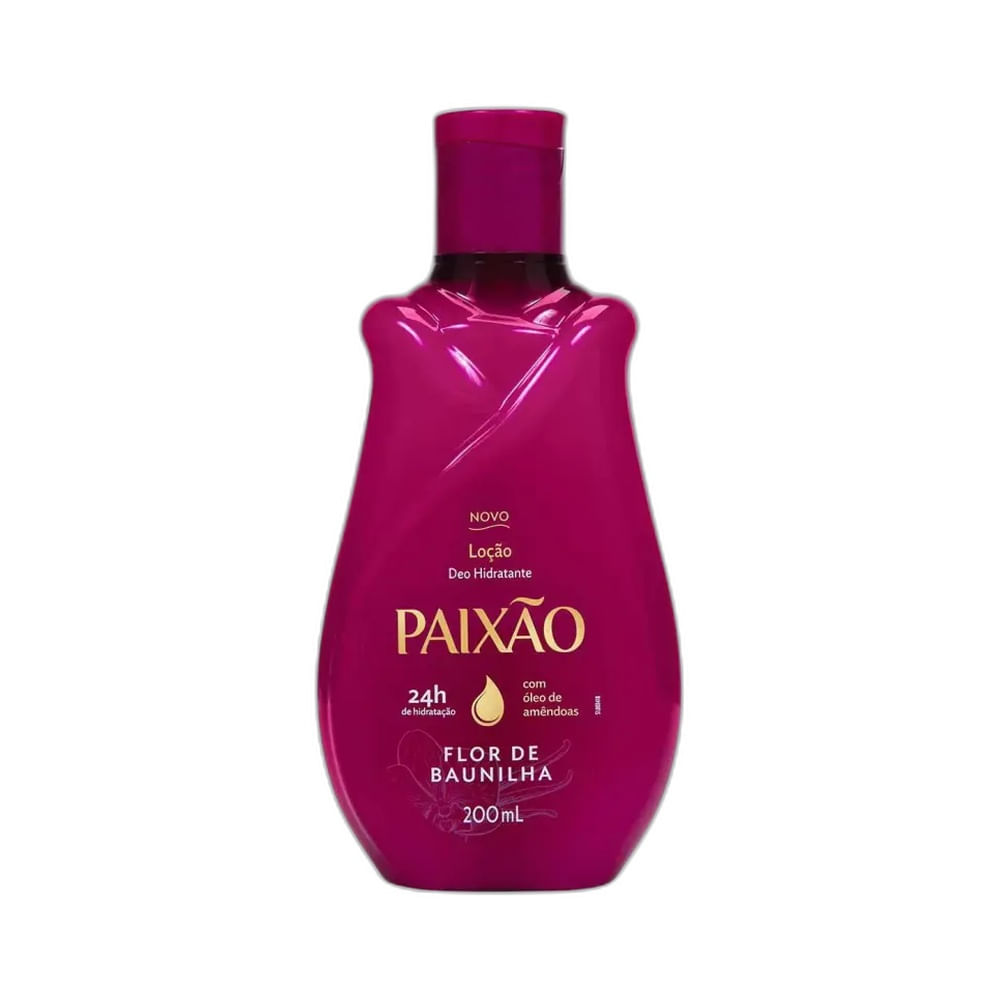 Loção Corporal Paixão Flor de Baunilha 200ml