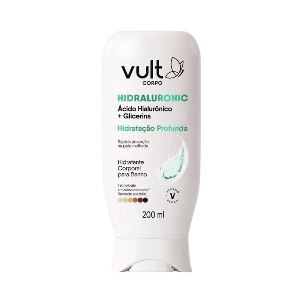Loção Corporal Vult Hidraluronic 200ml