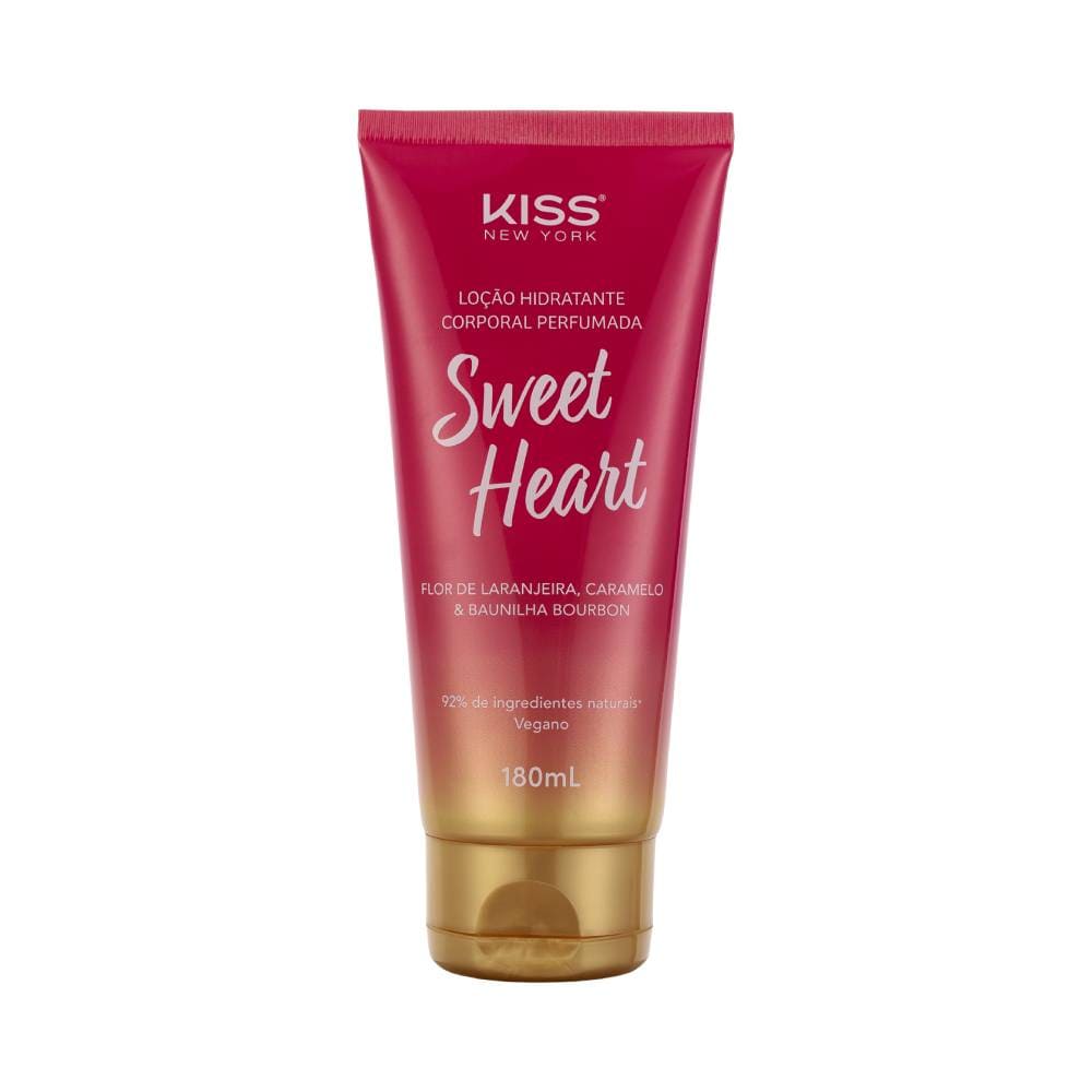 Loção Hidratante Corporal Kiss New York Sweet Heart 180ml
