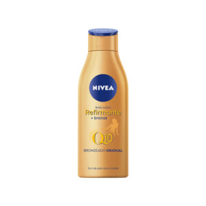 Loção Hidratante Nivea Q10 + Bronze Refirmante 200ml