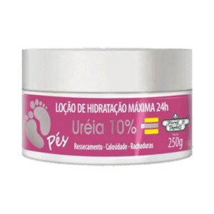 Loção Hidratante Para os Pés Flores e Vegetais 24 horas 250g