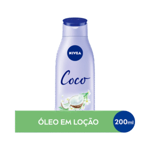 NIVEA Óleos Essenciais Coco e Óleo Monoi Maciez e Brilho 200ml