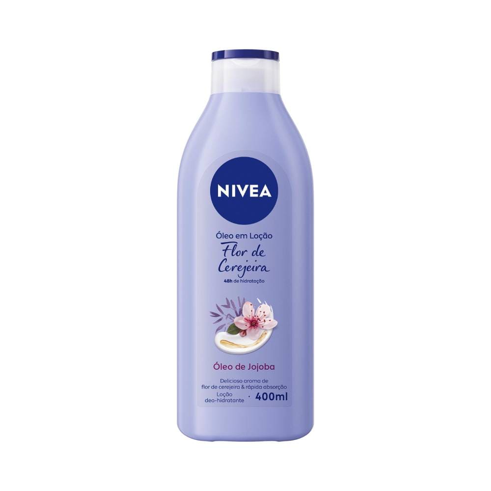 Loção Deo-Hidratante Nivea Flor de Cerejeira 400ml