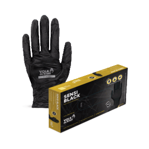 Luva Nitrílica Black Volk 50un G