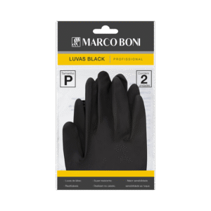 Luvas Black Marco Boni Profissional P com 2 Unidades (1495)