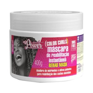 Máscara Beauty Color Soul Power Color Curls Rehab Mask 400g