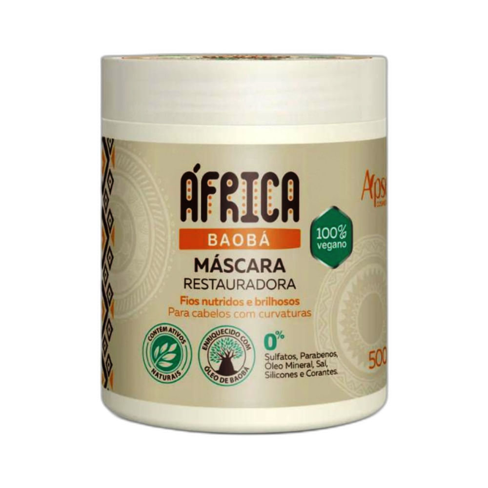 Máscara Capilar Apice África Baobá Restauradora 500g