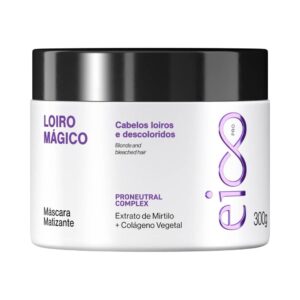 Máscara Capilar Eico Professional Matizador Loiro Mágico 300g