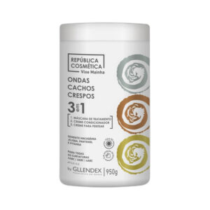Máscara Capilar Gllendex Vixe Mainha 3 em 1 950g