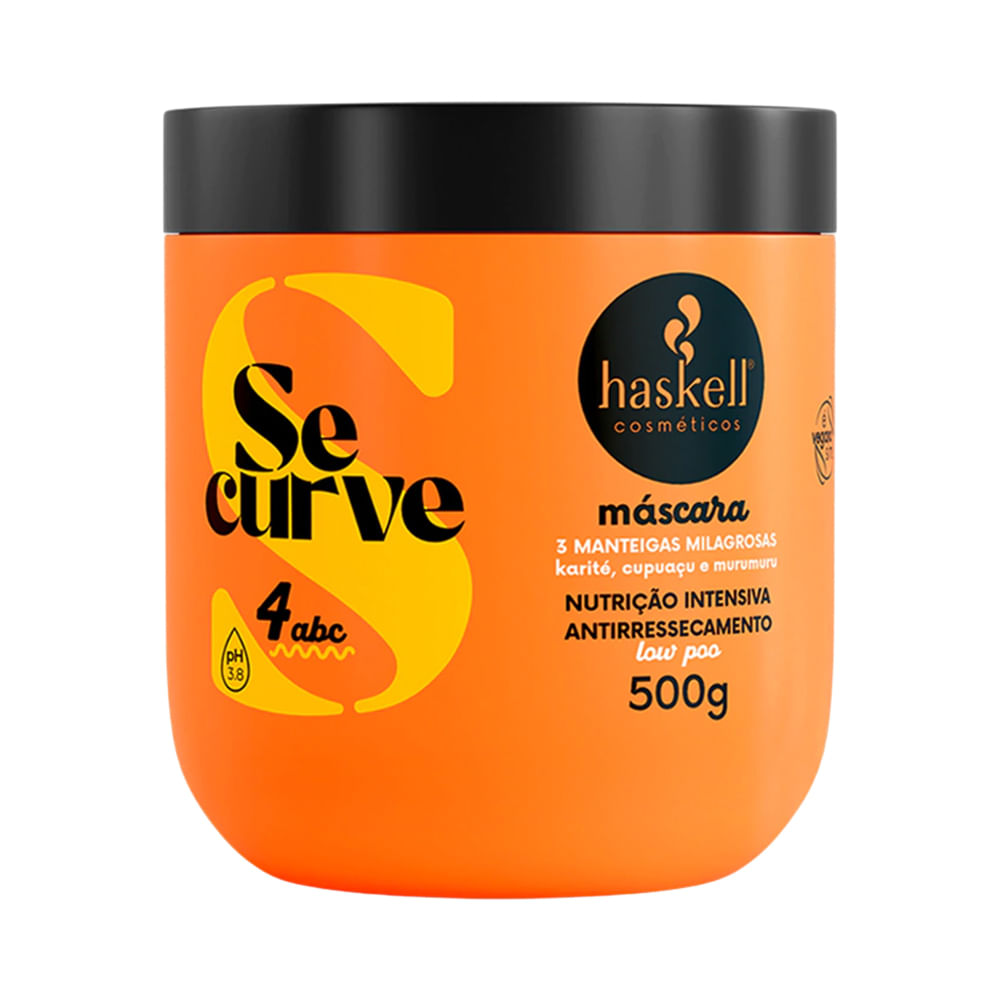 Máscara Capilar Haskell Se Curve 3 Manteigas 500g
