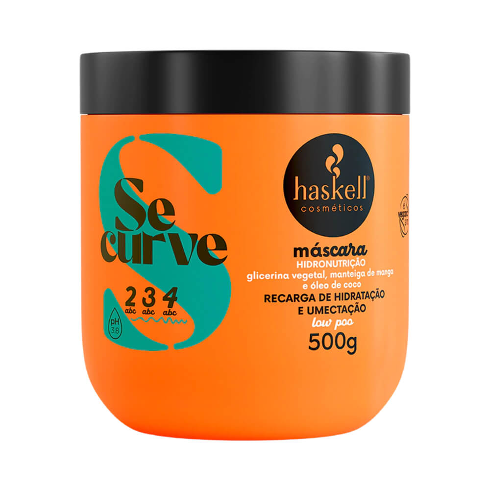 Máscara Capilar Haskell Se Curve Hidronutrição 500g