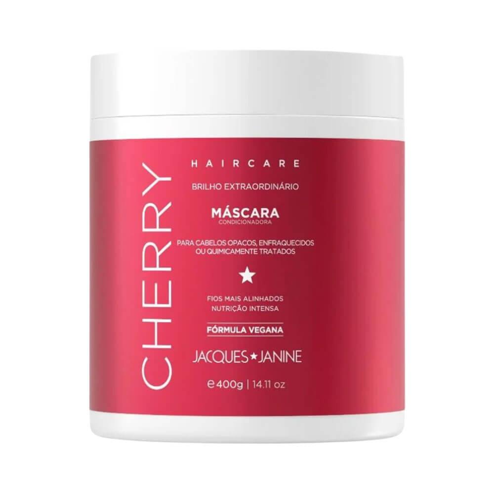 Máscara Capilar Jacques Janine Haircare Cherry 400g