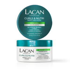 Máscara Capilar Lacan Curls & Nutri Disciplinante 300g