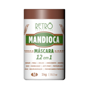 Máscara Capilar Retrô Mandioca 12em1 1000g