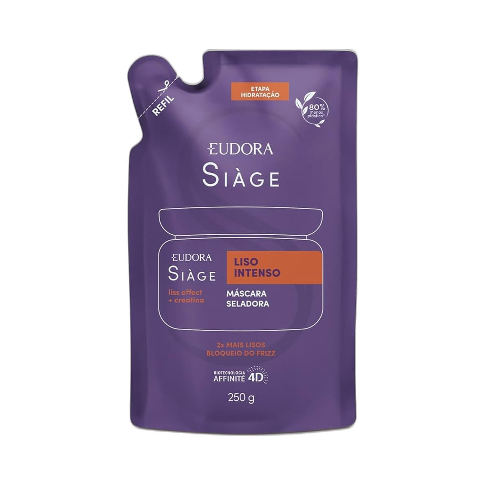 Máscara Capilar Siàge Liso Intenso Refil 250g